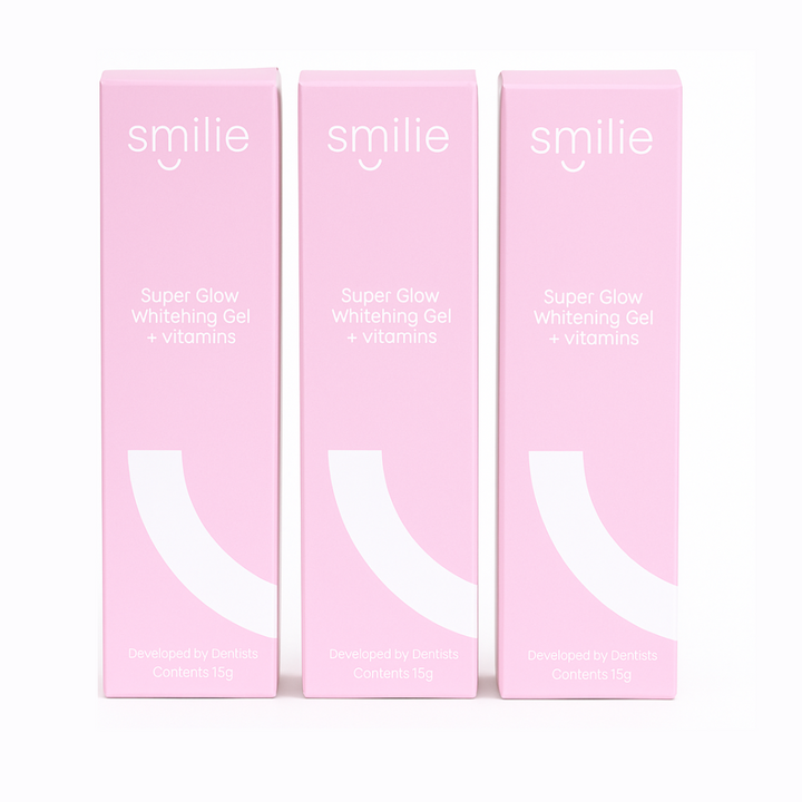 Super Glow Whitening Toothpaste Mini's (3 pack)