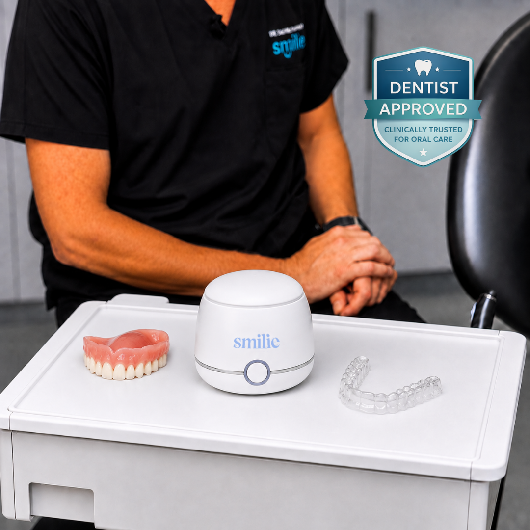 Ultrasonic Dental Applicance Cleaner