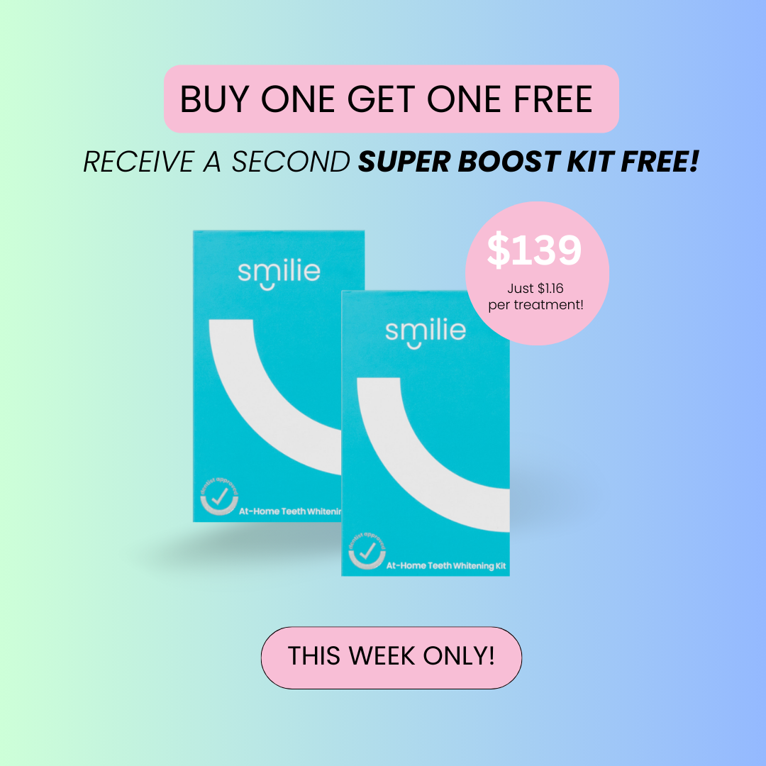 Smilie Super Boost Teeth Whitening Kit